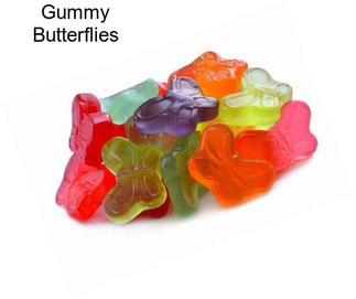 Gummy Butterflies