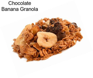 Chocolate Banana Granola