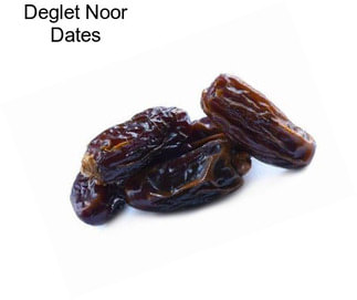 Deglet Noor Dates