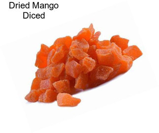 Dried Mango Diced