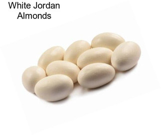 White Jordan Almonds