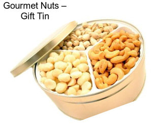 Gourmet Nuts – Gift Tin