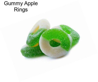 Gummy Apple Rings