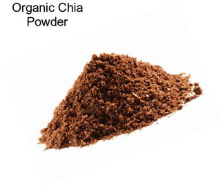 Organic Chia Powder