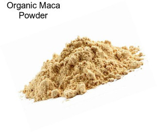 Organic Maca Powder