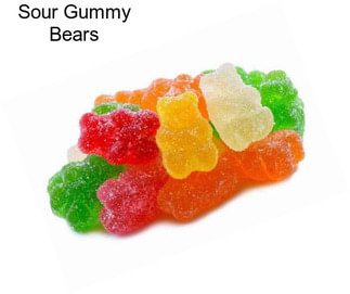 Sour Gummy Bears