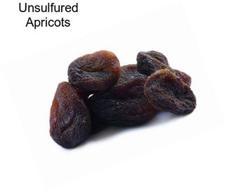 Unsulfured Apricots