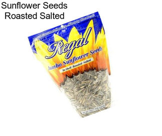 Sunflower Seeds Roasted Salted