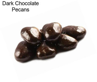 Dark Chocolate Pecans