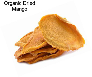 Organic Dried Mango