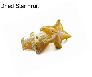 Dried Star Fruit