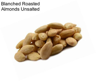 Blanched Roasted Almonds Unsalted