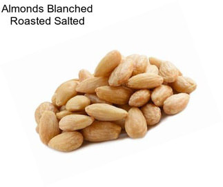 Almonds Blanched Roasted Salted