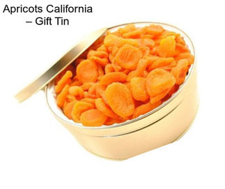 Apricots California – Gift Tin
