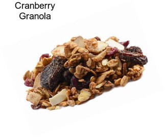 Cranberry Granola