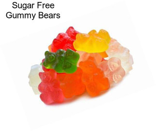 Sugar Free Gummy Bears