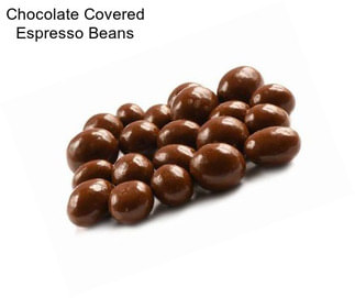 Chocolate Covered Espresso Beans