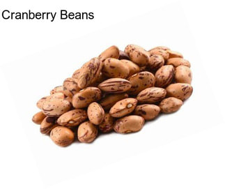 Cranberry Beans