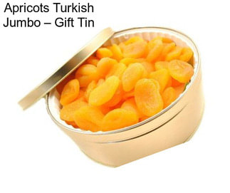Apricots Turkish Jumbo – Gift Tin