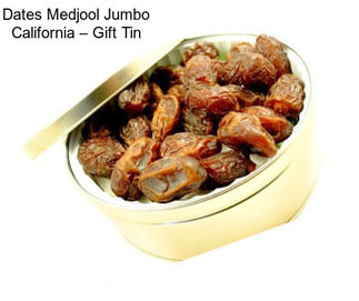 Dates Medjool Jumbo California – Gift Tin