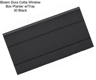 Bloem Dura Cotta Window Box Planter w/Tray 30\