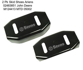 2 Pk Skid Shoes Ariens 02483851 John Deere M124413 MTD 05002