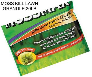 MOSS KILL LAWN GRANULE 20LB