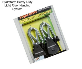 Hydrofarm Heavy Duty Light Riser Hanging System