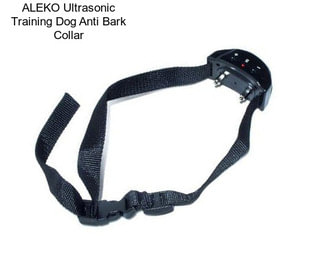 ALEKO Ultrasonic Training Dog Anti Bark Collar