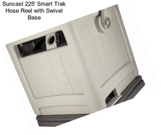 Suncast 225\' Smart Trak Hose Reel with Swivel Base