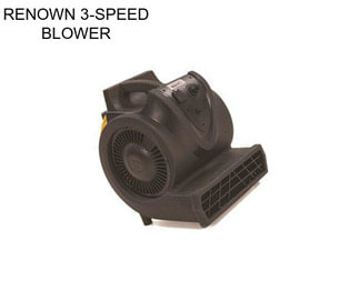 RENOWN 3-SPEED BLOWER