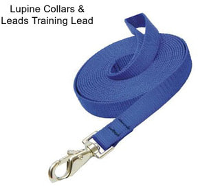 Lupine Collars & Leads Training Lead