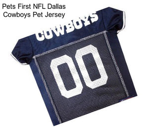 Pets First NFL Dallas Cowboys Pet Jersey