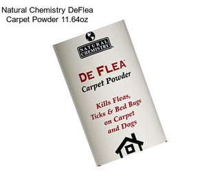 Natural Chemistry DeFlea Carpet Powder 11.64oz