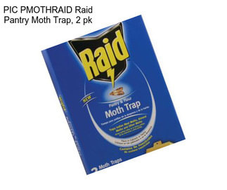 PIC PMOTHRAID Raid Pantry Moth Trap, 2 pk