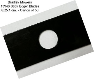 Bradley Mowers 13940 Stick Edger Blades 8x2x1\