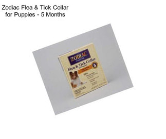 Zodiac Flea & Tick Collar for Puppies - 5 Months