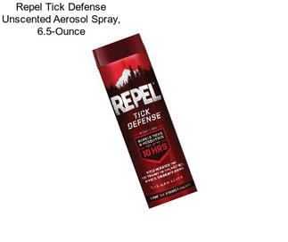 Repel Tick Defense Unscented Aerosol Spray, 6.5-Ounce