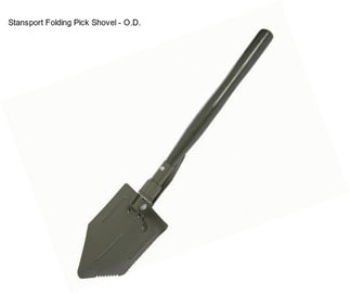 Stansport Folding Pick Shovel - O.D.