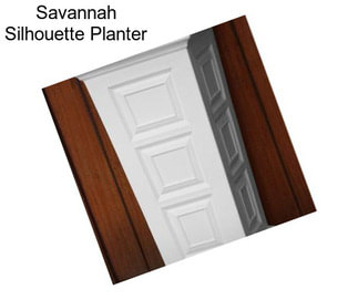 Savannah Silhouette Planter