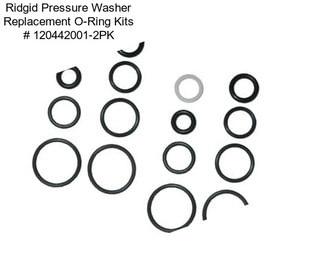 Ridgid Pressure Washer Replacement O-Ring Kits # 120442001-2PK