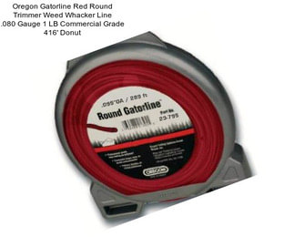 Oregon Gatorline Red Round Trimmer Weed Whacker Line .080\