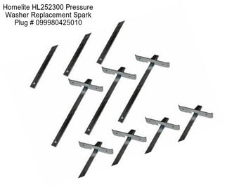 Homelite HL252300 Pressure Washer Replacement Spark Plug # 099980425010