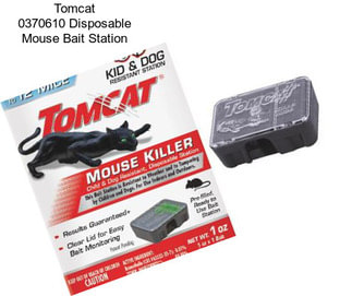 Tomcat 0370610 Disposable Mouse Bait Station