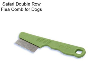 Safari Double Row Flea Comb for Dogs