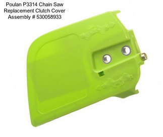 Poulan P3314 Chain Saw Replacement Clutch Cover Assembly # 530058933