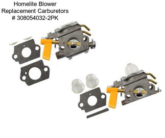 Homelite Blower Replacement Carburetors # 308054032-2PK