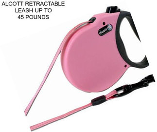 ALCOTT RETRACTABLE LEASH UP TO 45 POUNDS