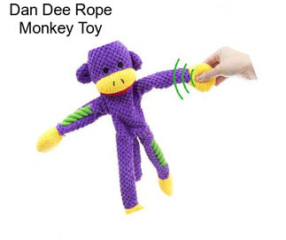 Dan Dee Rope Monkey Toy