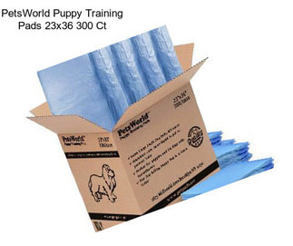 PetsWorld Puppy Training Pads 23x36 300 Ct